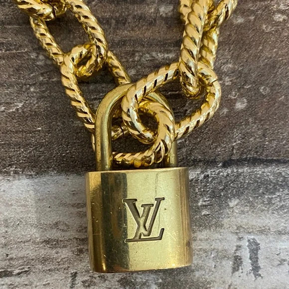 Louis Vuitton Lock on Chain - Picture 2 of 4